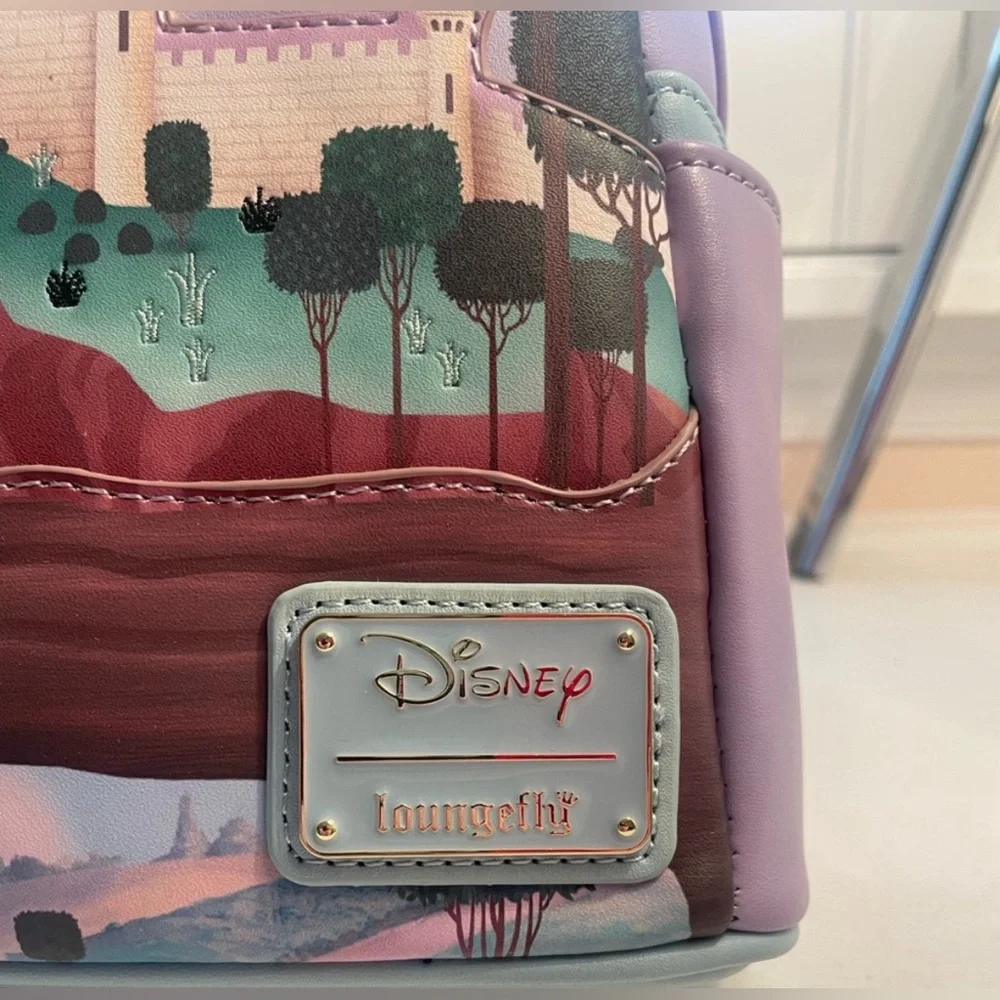 Loungefly Princess Castle Series Sleeping Beauty Mini Backpack NWT